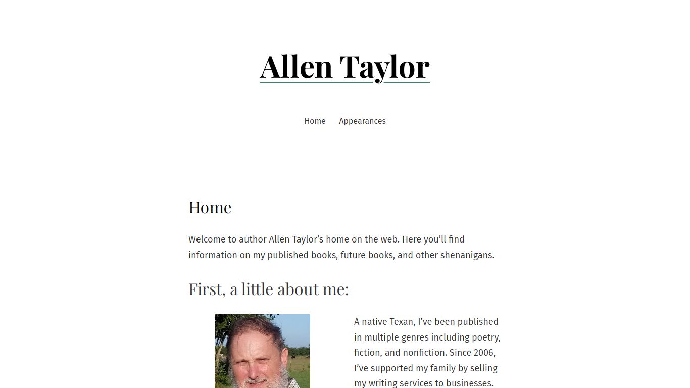 Home - Allen Taylor